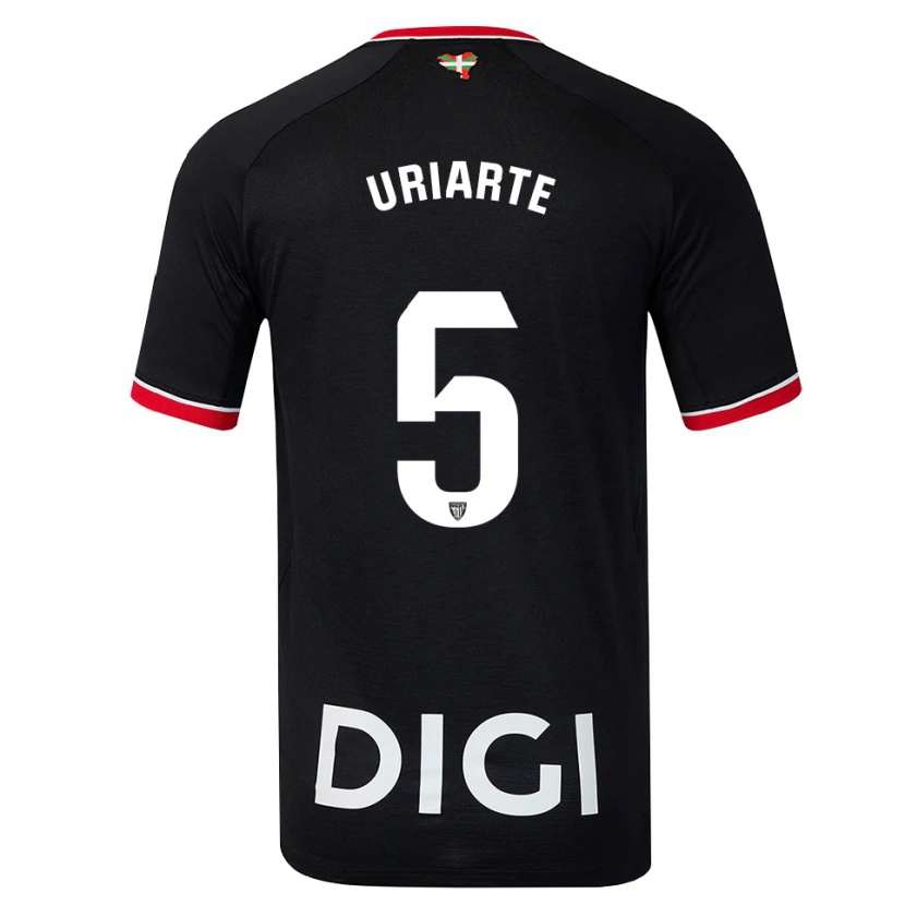 Danxen Pánské Naroa Uriarte Urazurrutia #5 Černá Bílá Červená Daleko Hráčské Dresy 2026/27 Dres