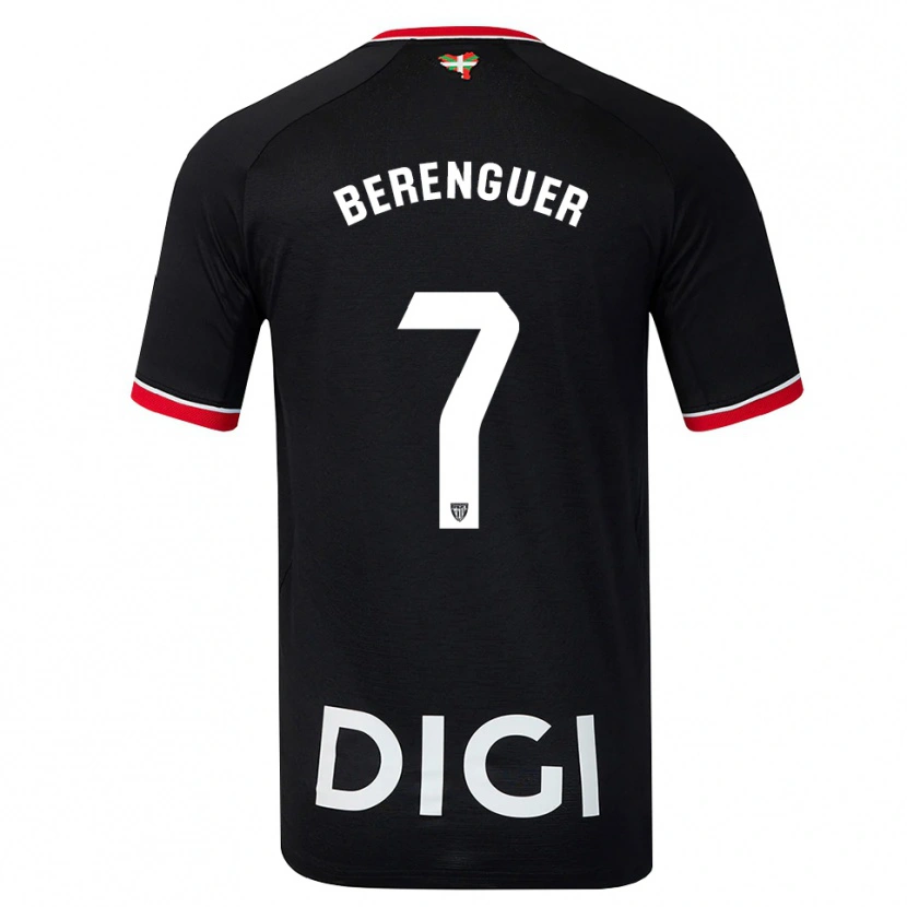 Danxen Pánské Álex Berenguer #7 Černá Bílá Červená Daleko Hráčské Dresy 2026/27 Dres