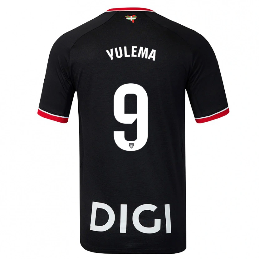 Danxen Pánské Yulema Corres Somovilla #9 Černá Bílá Červená Daleko Hráčské Dresy 2026/27 Dres