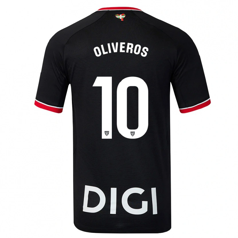 Danxen Pánské Aimar Oliveros #10 Černá Bílá Červená Daleko Hráčské Dresy 2026/27 Dres