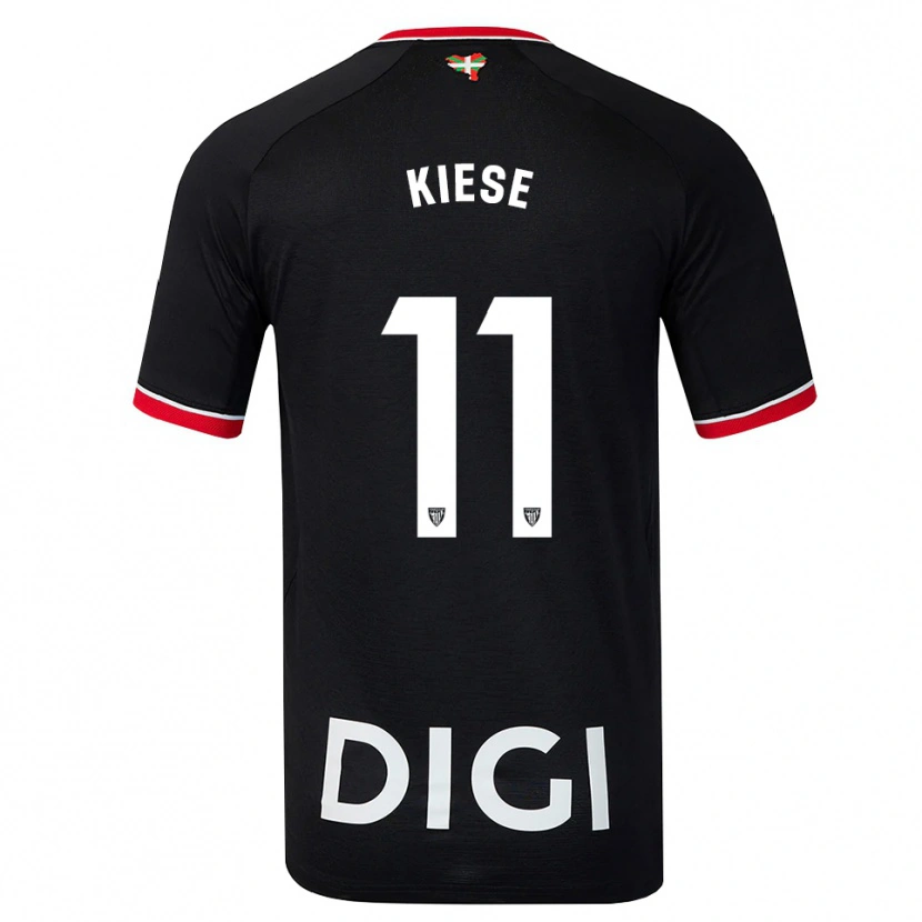 Danxen Pánské Manasse Kiese #11 Černá Bílá Červená Daleko Hráčské Dresy 2026/27 Dres