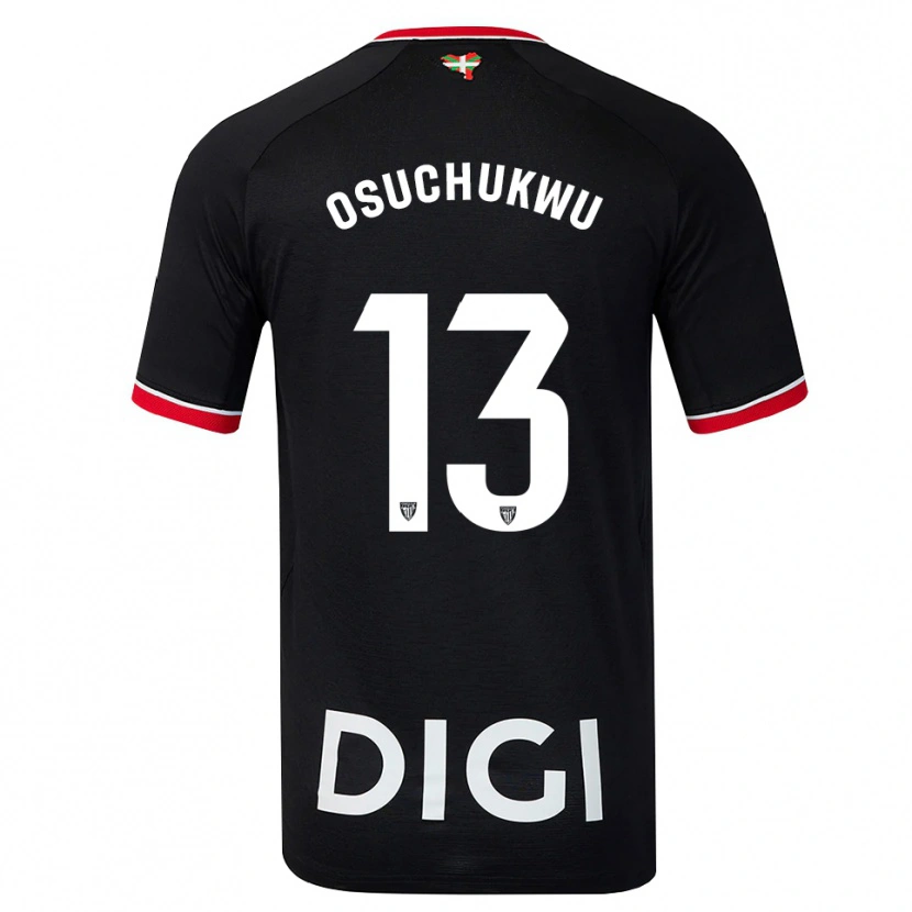 Danxen Pánské Darlington Osuchukwu #13 Černá Bílá Červená Daleko Hráčské Dresy 2026/27 Dres