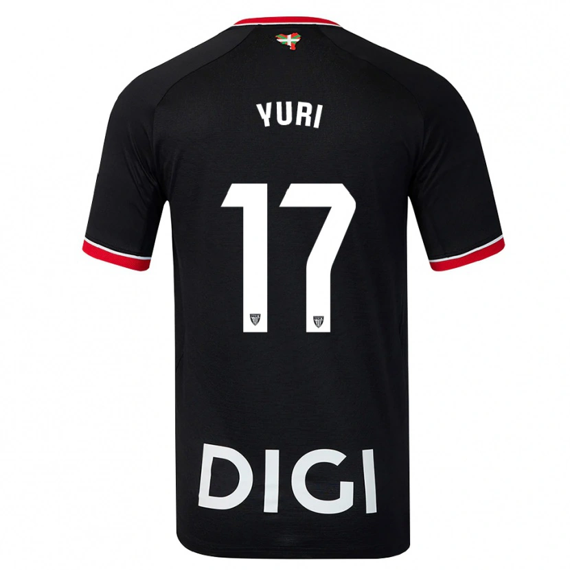 Danxen Pánské Yuri Berchiche #17 Černá Bílá Červená Daleko Hráčské Dresy 2026/27 Dres