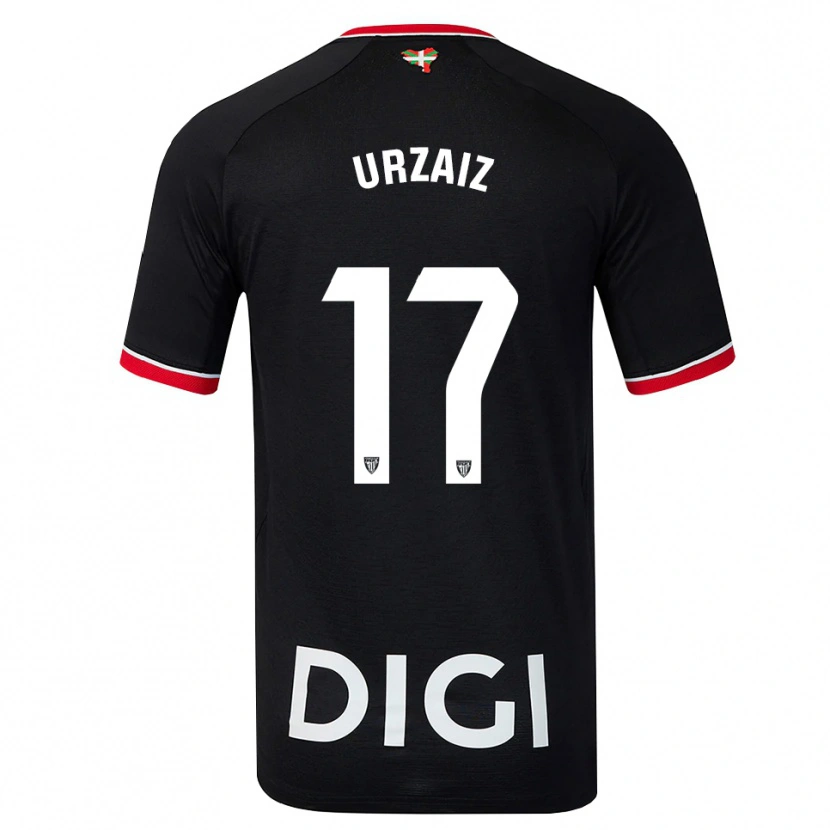 Danxen Pánské Unax Urzaiz #17 Černá Bílá Červená Daleko Hráčské Dresy 2026/27 Dres