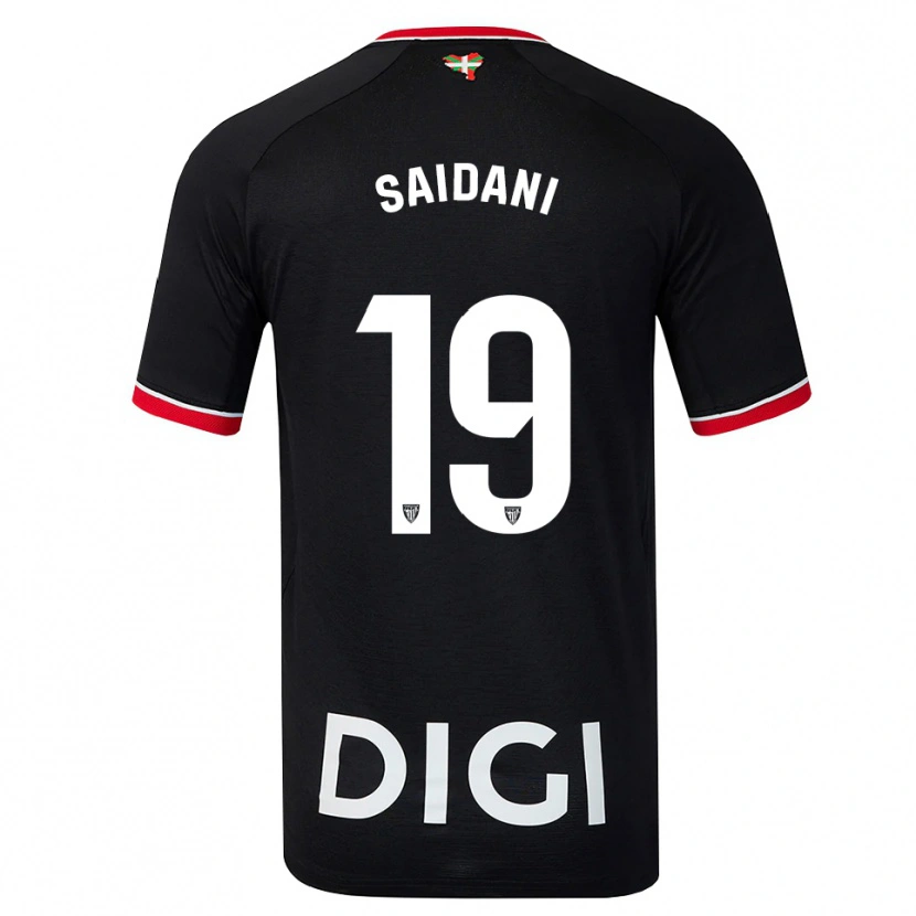 Danxen Pánské Ismahel Saidani #19 Černá Bílá Červená Daleko Hráčské Dresy 2026/27 Dres