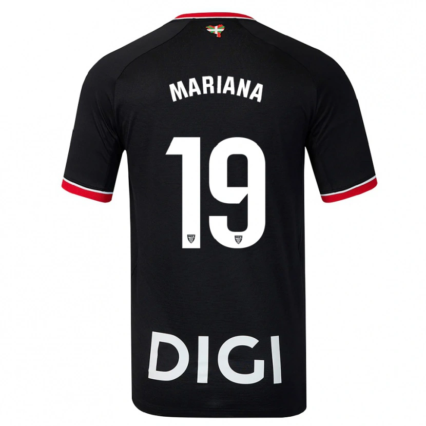 Danxen Pánské Mariana #19 Černá Bílá Červená Daleko Hráčské Dresy 2026/27 Dres