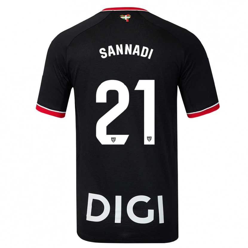 Danxen Pánské Maroan Sannadi #21 Černá Bílá Červená Daleko Hráčské Dresy 2026/27 Dres