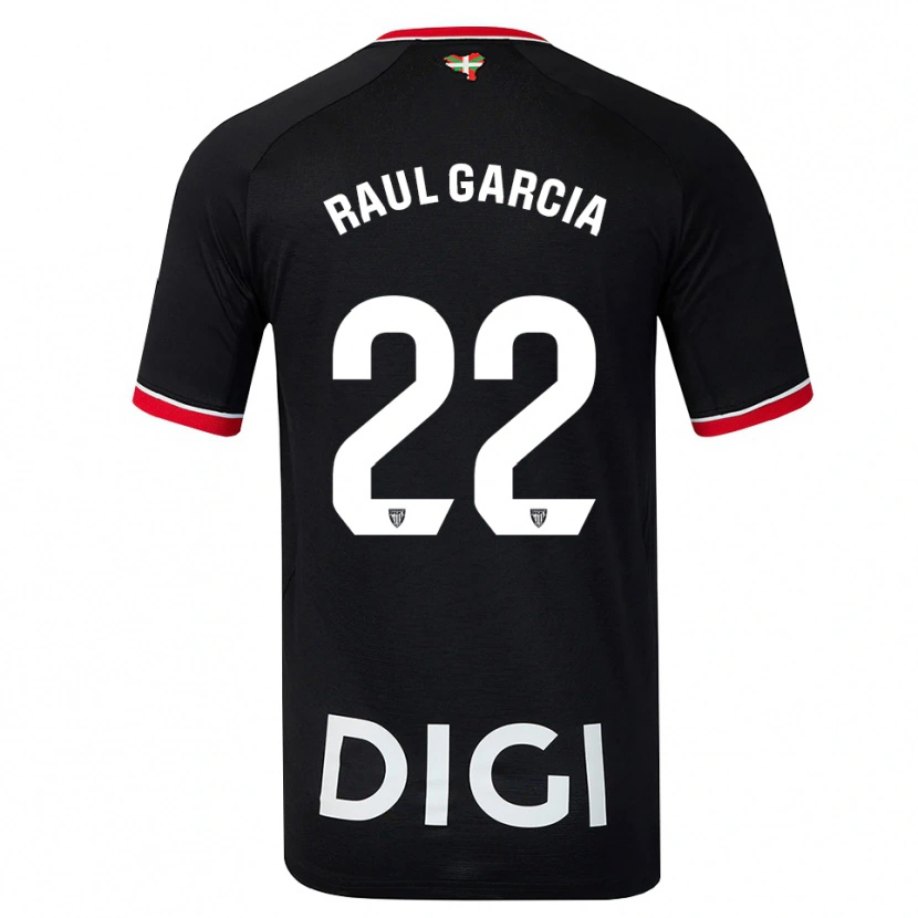 Danxen Pánské Raul Garcia #22 Černá Bílá Červená Daleko Hráčské Dresy 2026/27 Dres
