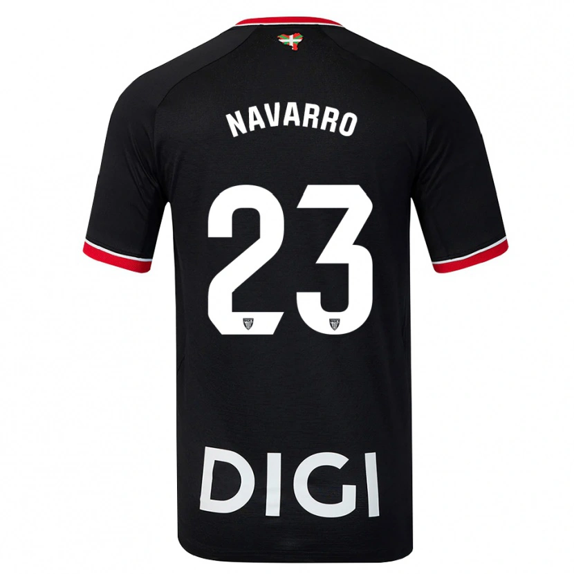 Danxen Pánské Robert Navarro #23 Černá Bílá Červená Daleko Hráčské Dresy 2026/27 Dres