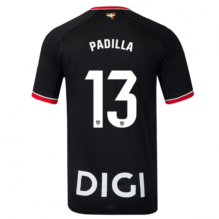 Danxen Pánské Álex Padilla #13 Černá Bílá Červená Daleko Hráčské Dresy 2026/27 Dres