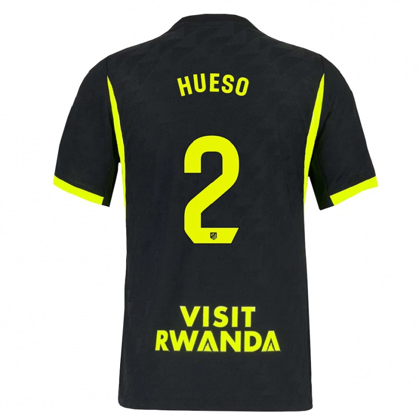 Danxen Pánské Romeo Hueso #2 Jasně Zelená Černá Daleko Hráčské Dresy 2026/27 Dres