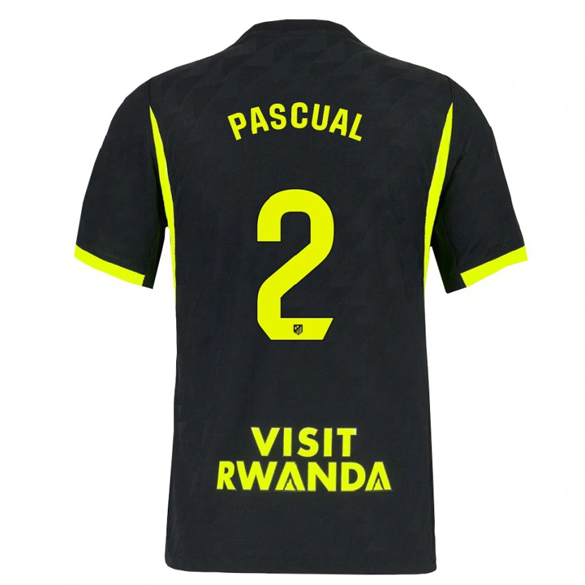 Danxen Pánské Martin Pascual #2 Jasně Zelená Černá Daleko Hráčské Dresy 2026/27 Dres