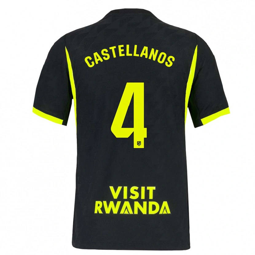 Danxen Pánské Iván Castellanos #4 Jasně Zelená Černá Daleko Hráčské Dresy 2026/27 Dres