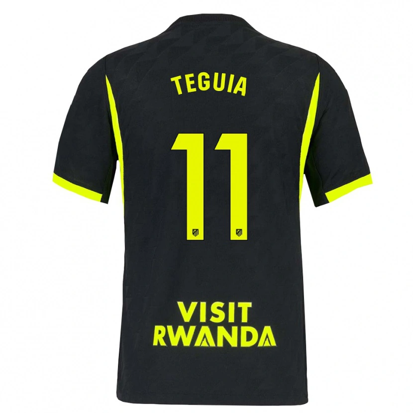 Danxen Pánské Cedric Teguia #11 Jasně Zelená Černá Daleko Hráčské Dresy 2026/27 Dres