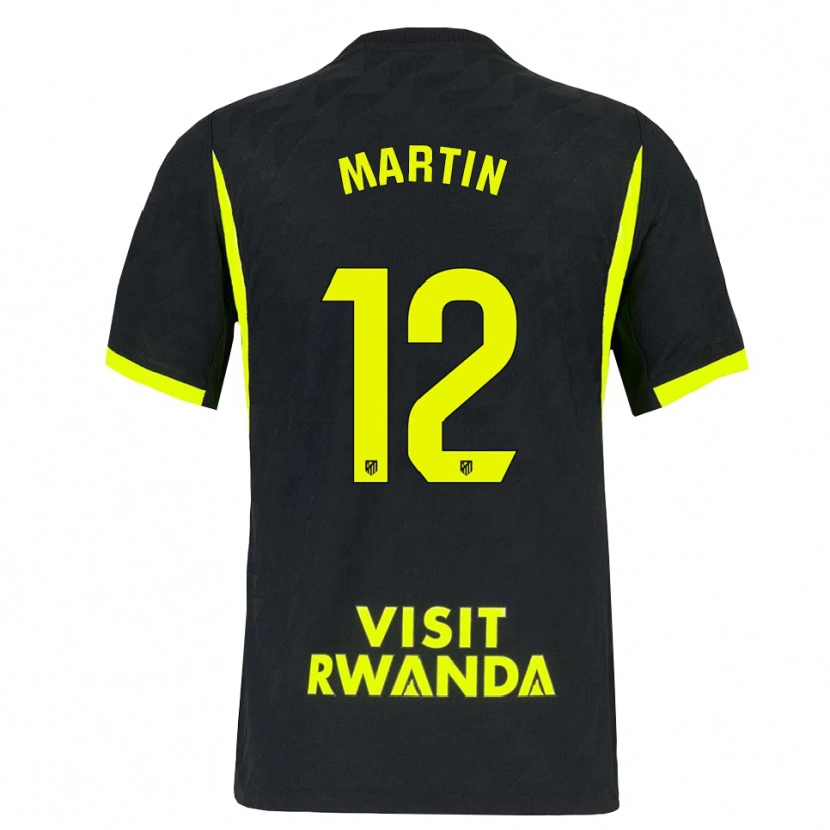 Danxen Pánské Carlos Martín #12 Jasně Zelená Černá Daleko Hráčské Dresy 2026/27 Dres