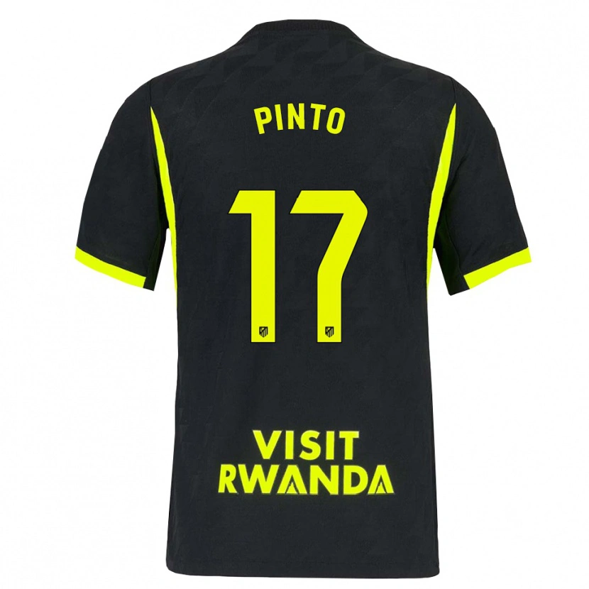 Danxen Pánské Tatiana Pinto #17 Jasně Zelená Černá Daleko Hráčské Dresy 2026/27 Dres