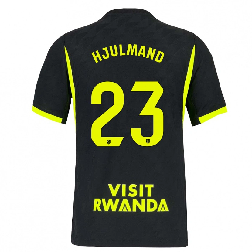 Danxen Pánské Morten Hjulmand #23 Jasně Zelená Černá Daleko Hráčské Dresy 2026/27 Dres