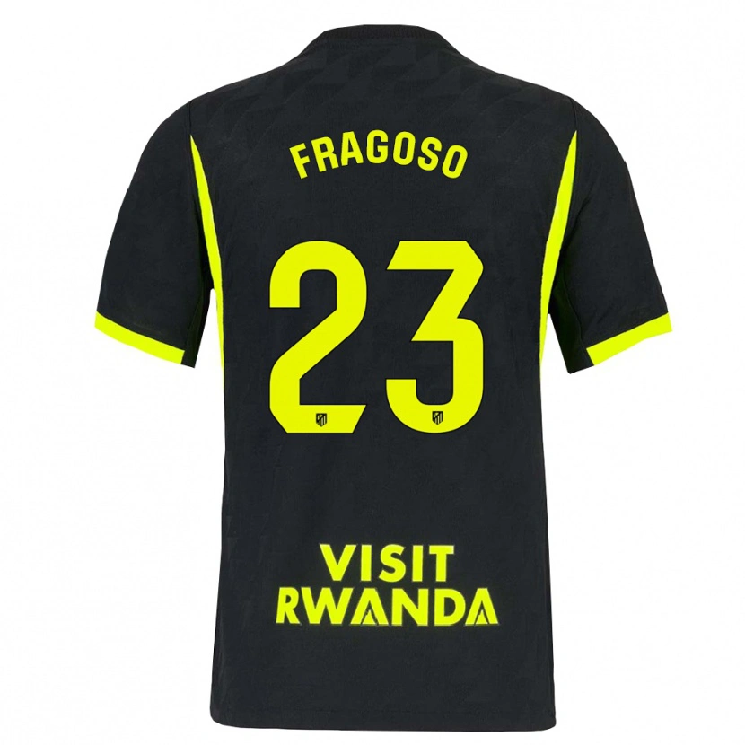 Danxen Pánské Gerard Fragoso #23 Jasně Zelená Černá Daleko Hráčské Dresy 2026/27 Dres