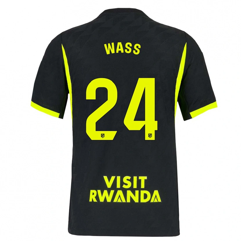 Danxen Pánské Daniel Wass #24 Jasně Zelená Černá Daleko Hráčské Dresy 2026/27 Dres
