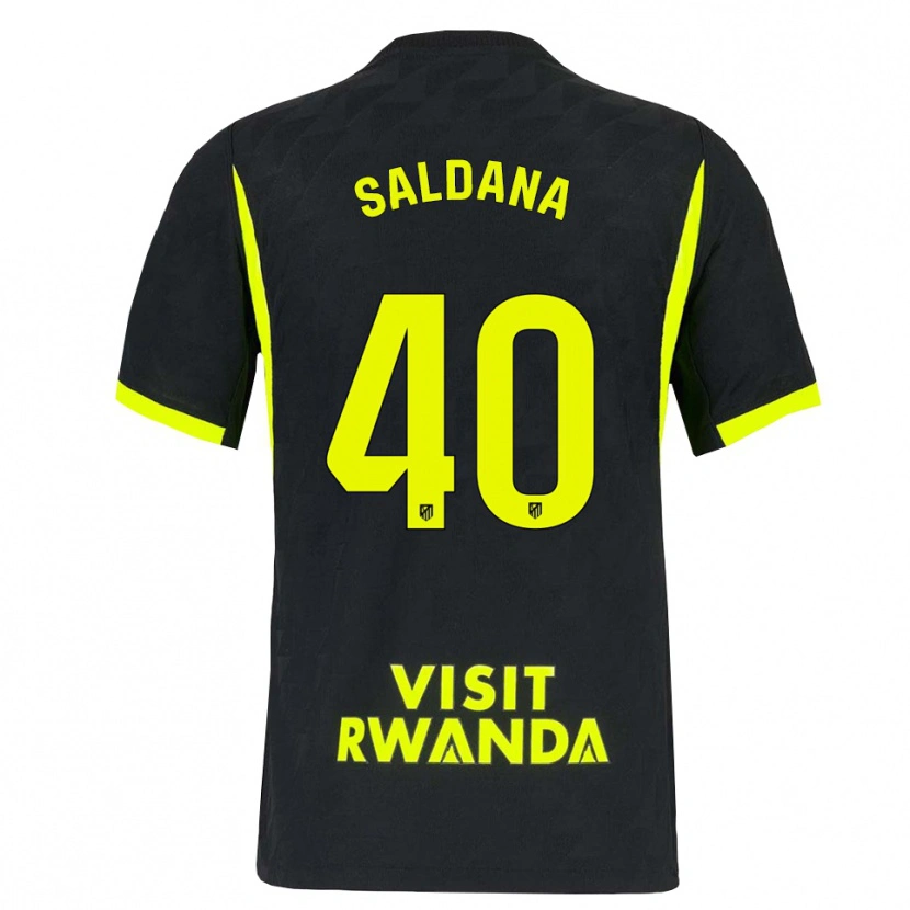 Danxen Pánské Jose Saldana #40 Jasně Zelená Černá Daleko Hráčské Dresy 2026/27 Dres