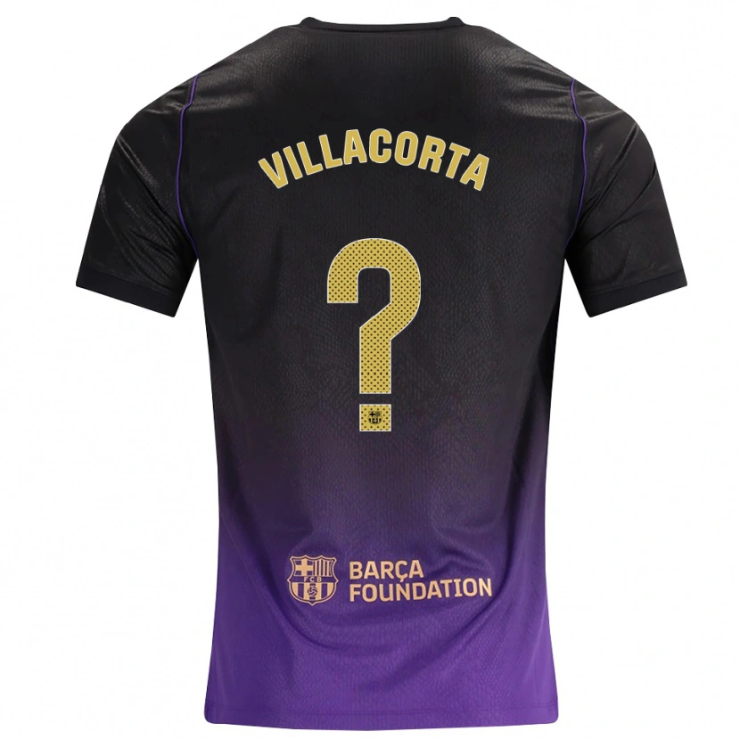 Danxen Pánské Pere Villacorta #0 Fialová Žlutá Černá Daleko Hráčské Dresy 2026/27 Dres