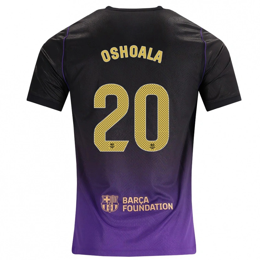 Danxen Pánské Asisat Oshoala #20 Fialová Žlutá Černá Daleko Hráčské Dresy 2026/27 Dres