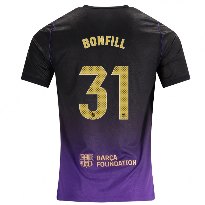 Danxen Pánské Max Bonfill #31 Fialová Žlutá Černá Daleko Hráčské Dresy 2026/27 Dres