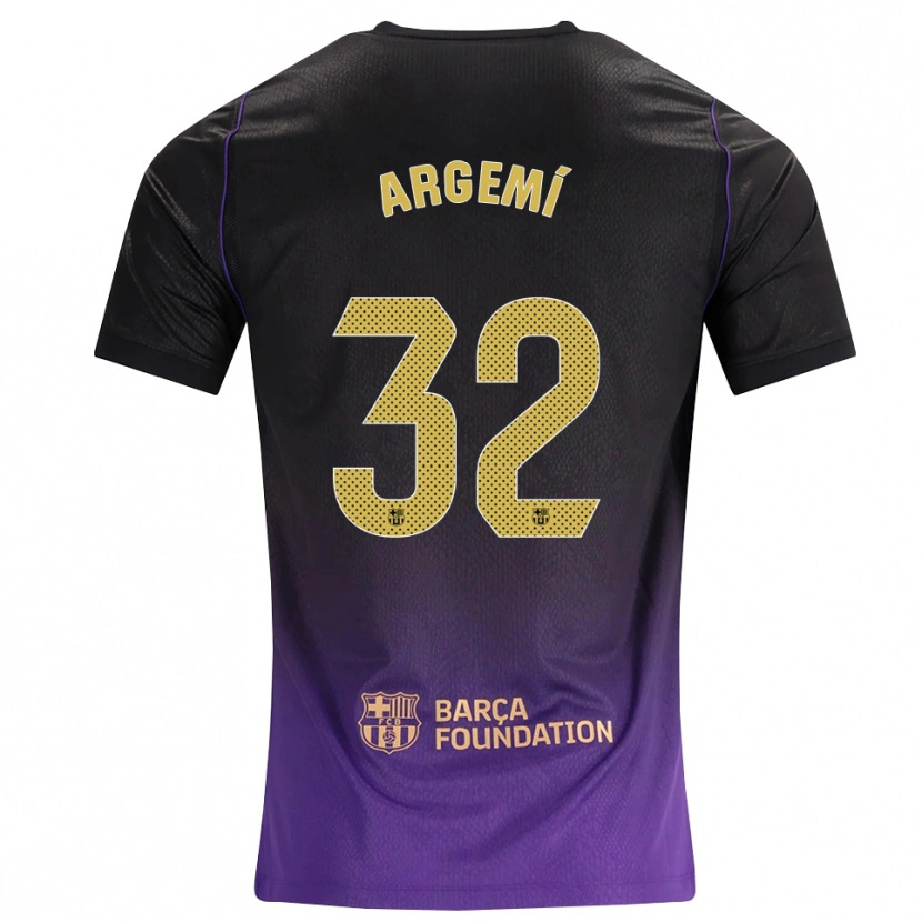 Danxen Pánské Adam Argemí #32 Fialová Žlutá Černá Daleko Hráčské Dresy 2026/27 Dres