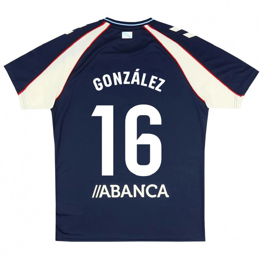 Danxen Pánské Hugo González #16 Královská Modř Červená Bílá Daleko Hráčské Dresy 2026/27 Dres