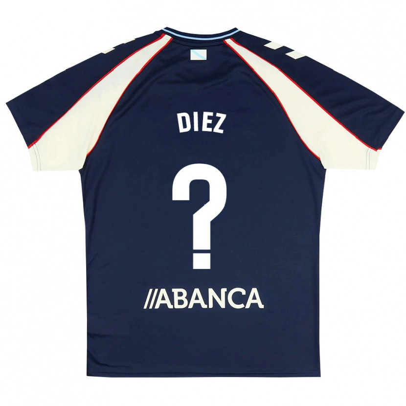Danxen Pánské Sergio Diez #0 Královská Modř Červená Bílá Daleko Hráčské Dresy 2026/27 Dres