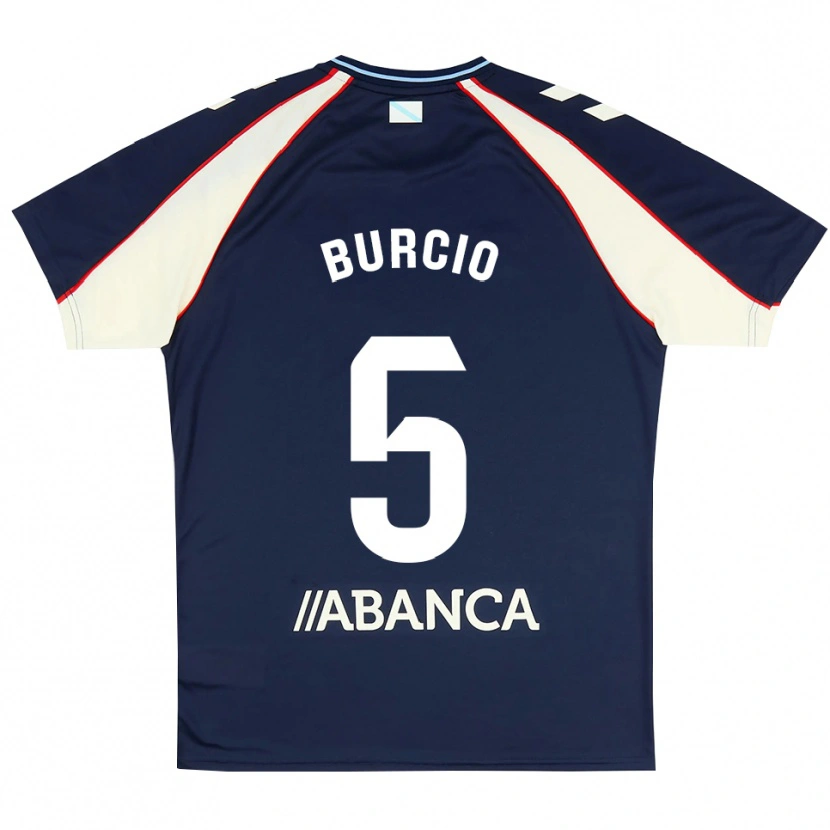 Danxen Pánské Hugo Burcio #5 Královská Modř Červená Bílá Daleko Hráčské Dresy 2026/27 Dres