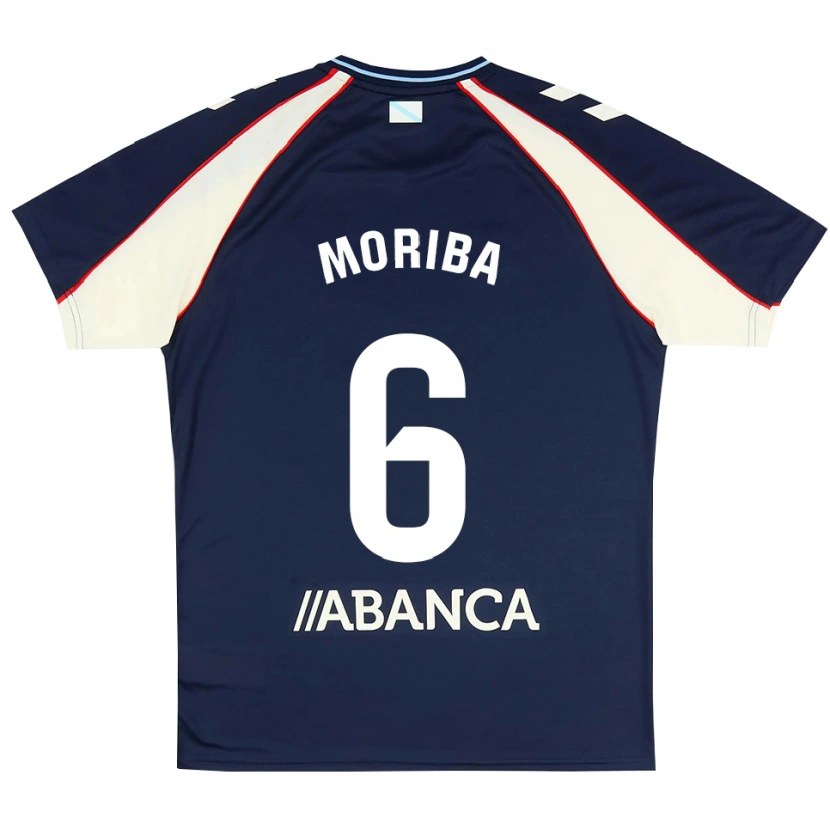 Danxen Pánské Ilaix Moriba #6 Královská Modř Červená Bílá Daleko Hráčské Dresy 2026/27 Dres