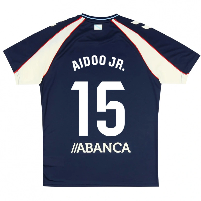 Danxen Pánské Joseph Aidoo #15 Královská Modř Červená Bílá Daleko Hráčské Dresy 2026/27 Dres