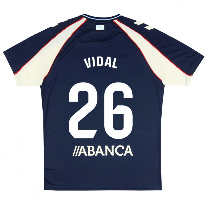 Danxen Pánské Marc Vidal #26 Královská Modř Červená Bílá Daleko Hráčské Dresy 2026/27 Dres