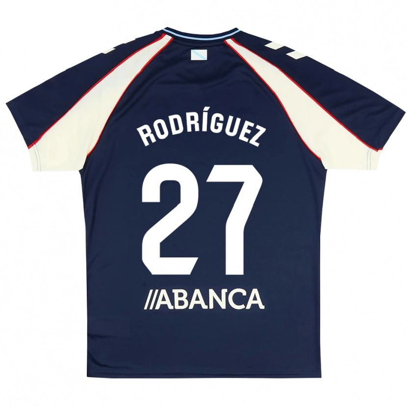 Danxen Pánské Noah Rodríguez #27 Královská Modř Červená Bílá Daleko Hráčské Dresy 2026/27 Dres