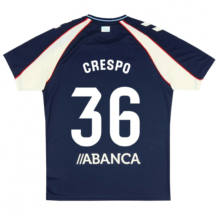 Danxen Pánské Yoel Crespo #36 Královská Modř Červená Bílá Daleko Hráčské Dresy 2026/27 Dres