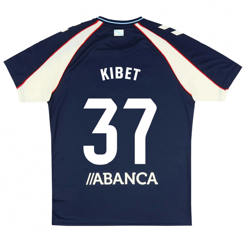 Danxen Pánské Aldrine Kibet #37 Královská Modř Červená Bílá Daleko Hráčské Dresy 2026/27 Dres