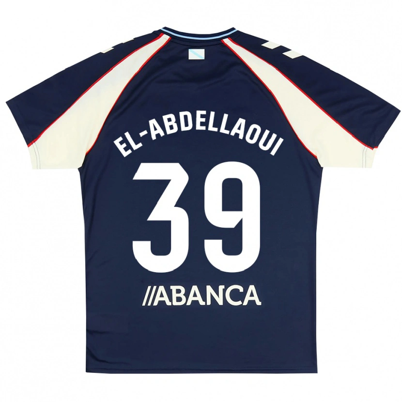 Danxen Pánské Jones El-Abdellaoui #39 Královská Modř Červená Bílá Daleko Hráčské Dresy 2026/27 Dres