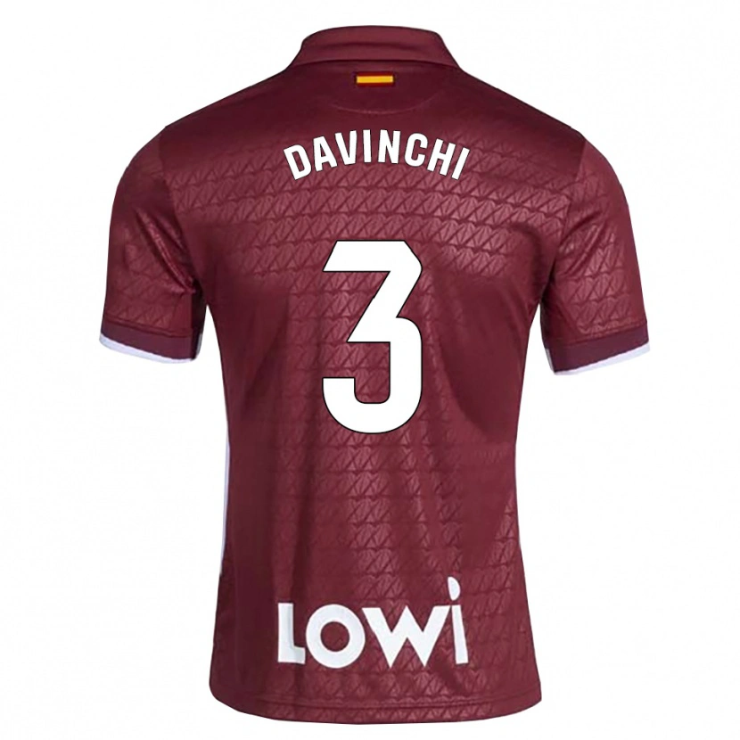 Danxen Pánské David Cordón Mancha #3 Tmavě Červená Bílá Daleko Hráčské Dresy 2026/27 Dres