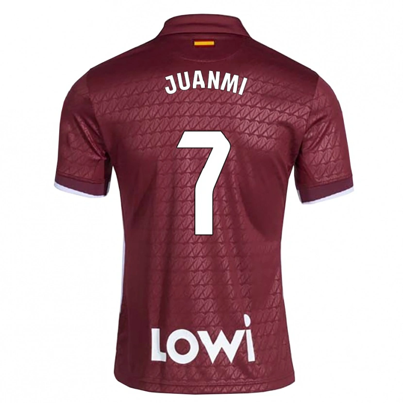 Danxen Pánské Juan Miguel Jiménez López #7 Tmavě Červená Bílá Daleko Hráčské Dresy 2026/27 Dres
