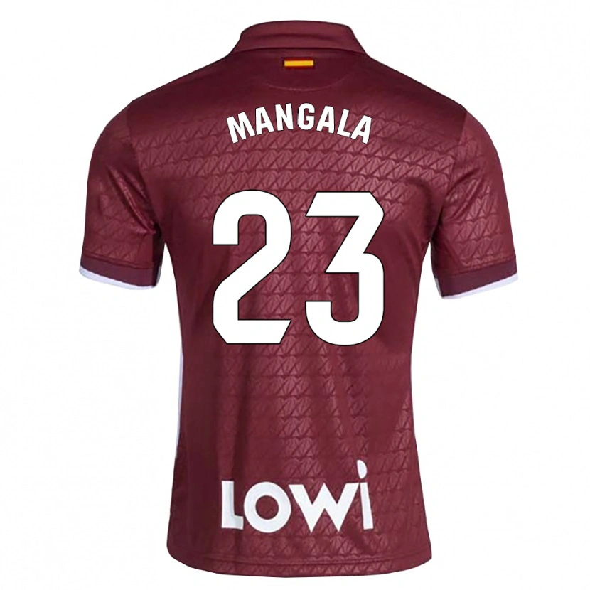 Danxen Pánské Orel Mangala #23 Tmavě Červená Bílá Daleko Hráčské Dresy 2026/27 Dres