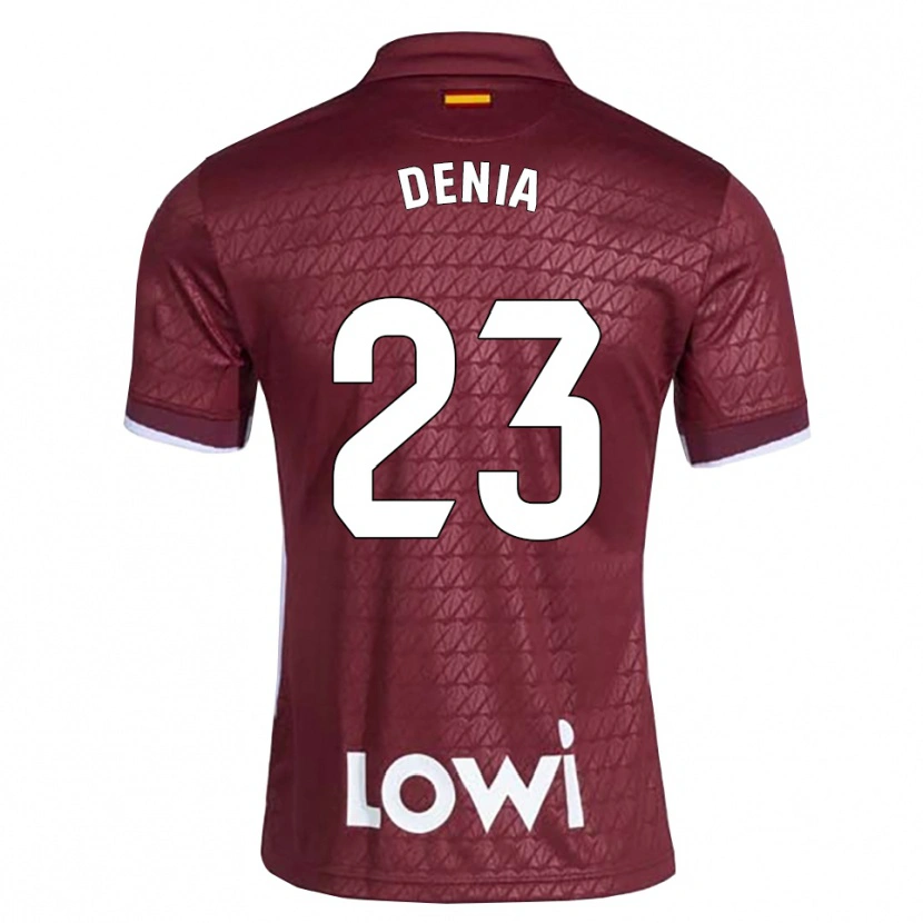 Danxen Pánské Marcos Denia #23 Tmavě Červená Bílá Daleko Hráčské Dresy 2026/27 Dres