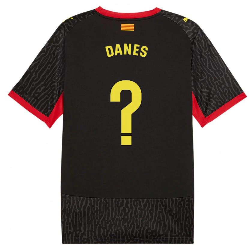 Danxen Pánské Jan Danés #0 Černá Žlutá Červená Daleko Hráčské Dresy 2026/27 Dres