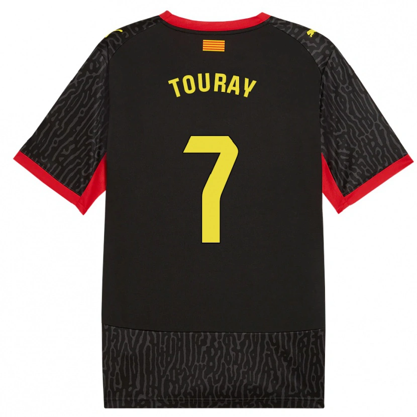 Danxen Pánské Muhammed Touray #7 Černá Žlutá Červená Daleko Hráčské Dresy 2026/27 Dres