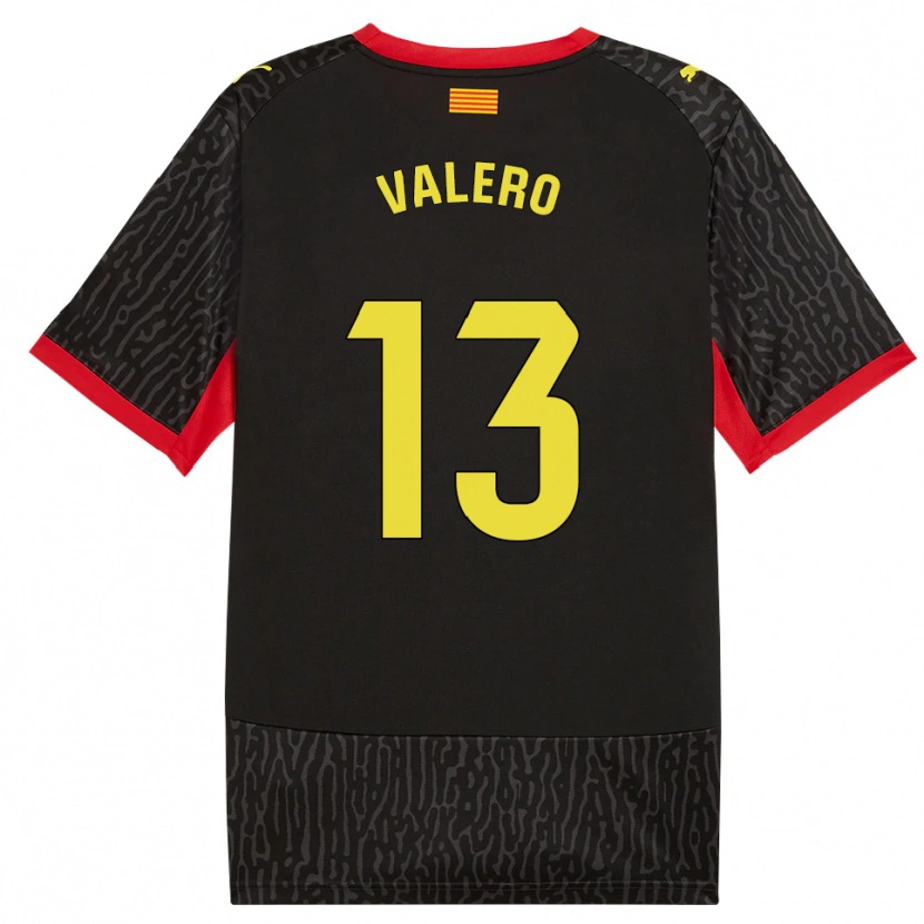 Danxen Pánské Eliana Valero #13 Černá Žlutá Červená Daleko Hráčské Dresy 2026/27 Dres