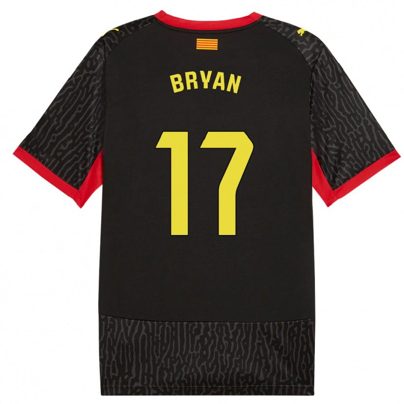 Danxen Pánské Bryan Gil #17 Černá Žlutá Červená Daleko Hráčské Dresy 2026/27 Dres