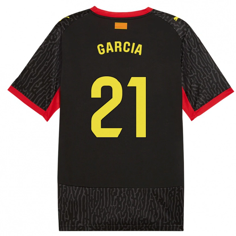 Danxen Pánské Jastin Garcia #21 Černá Žlutá Červená Daleko Hráčské Dresy 2026/27 Dres
