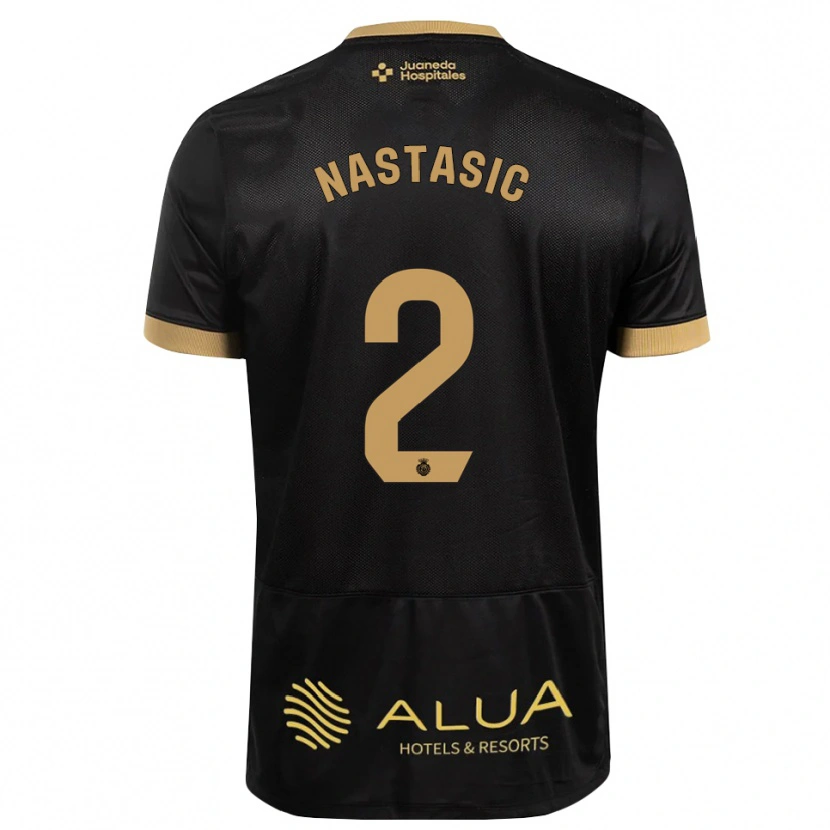 Danxen Pánské Matija Nastasic #2 Černá Pískově Hnědá Dřevěně Hnědá Daleko Hráčské Dresy 2026/27 Dres