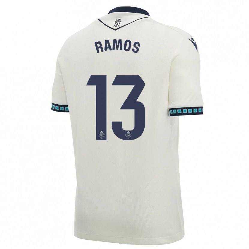 Danxen Pánské Darío Ramos #13 Bílá Černá Světle Nebesky Modrá Daleko Hráčské Dresy 2026/27 Dres