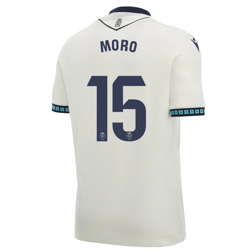 Danxen Pánské Raúl Moro #15 Bílá Černá Světle Nebesky Modrá Daleko Hráčské Dresy 2026/27 Dres